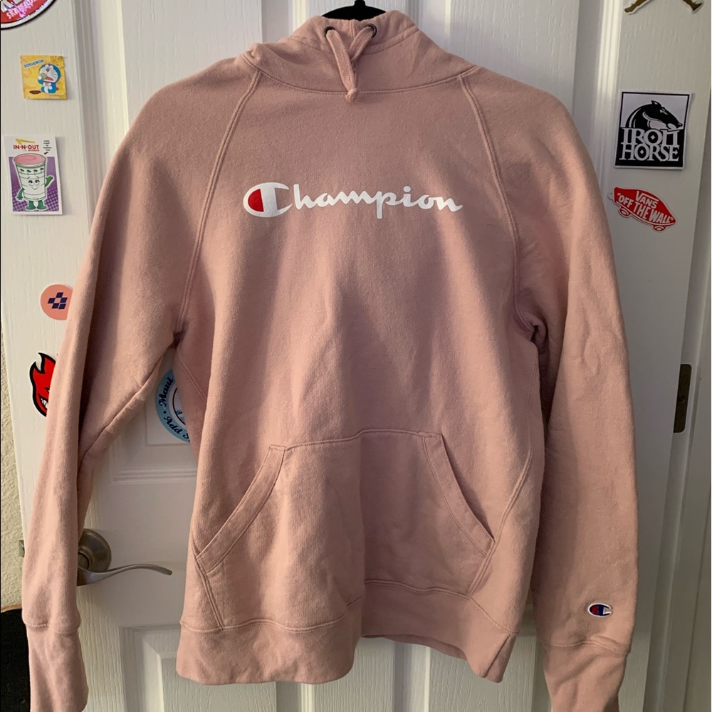 Pink CHAMPION Hoodie